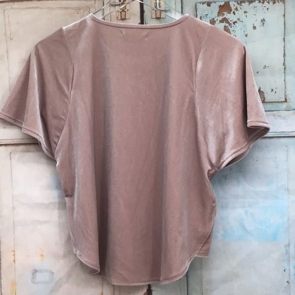 Madewell Crush Velvet Top XXS - Picture 7 of 11
